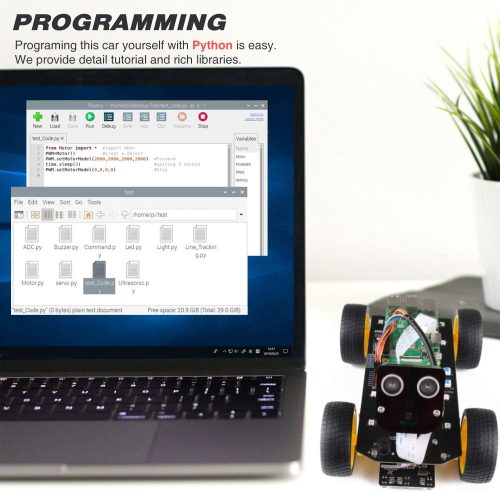 Freenove 4WD Smart Car Kit for Raspberry Pi - Ivyliam Gadgets Ltd