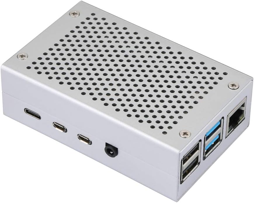 Raspberry Pi 4B Metal Shell Case - Ivyliam Gadgets Ltd