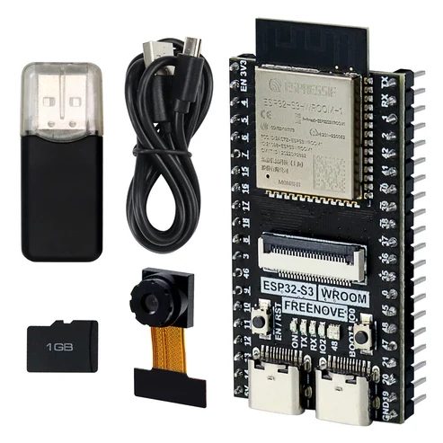 Freenove ESP32-S3 CAM Board - 8MB Flash Memory