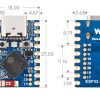 ESP32-S3-Zero-details-size Waveshare ESP32-S3 Mini Dev Board - ESP32-S3-Zero-N8R8-M